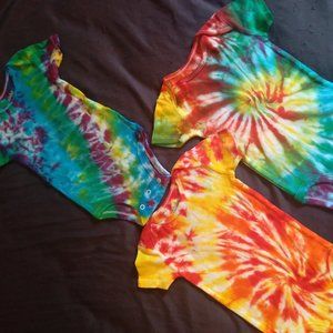 Homemade tie dye 12 months